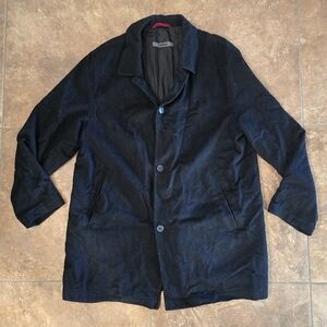 Black Longline | STRELLSON | Winter Wool Coat